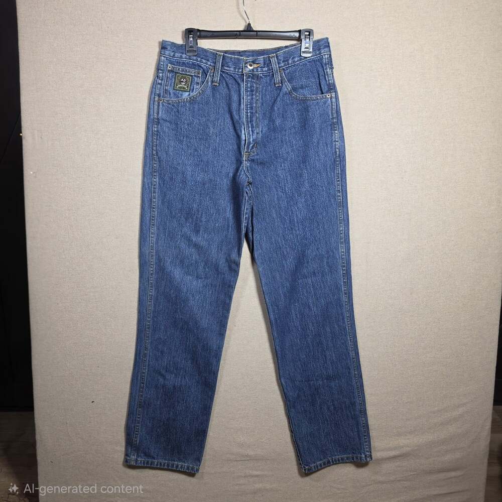Cinch Jeans Mens 32x32 medium Wash Blue straight blue jeans